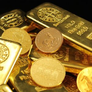 金相場用イメージ 金塊やコイン